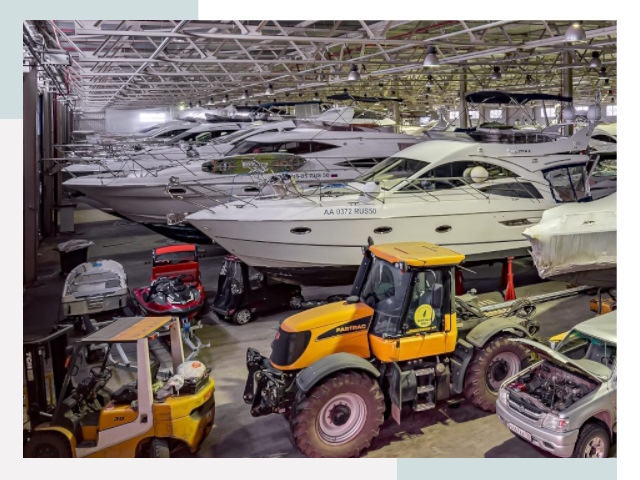 Ангары для катеров и яхт в Удомле: производство и монтаж